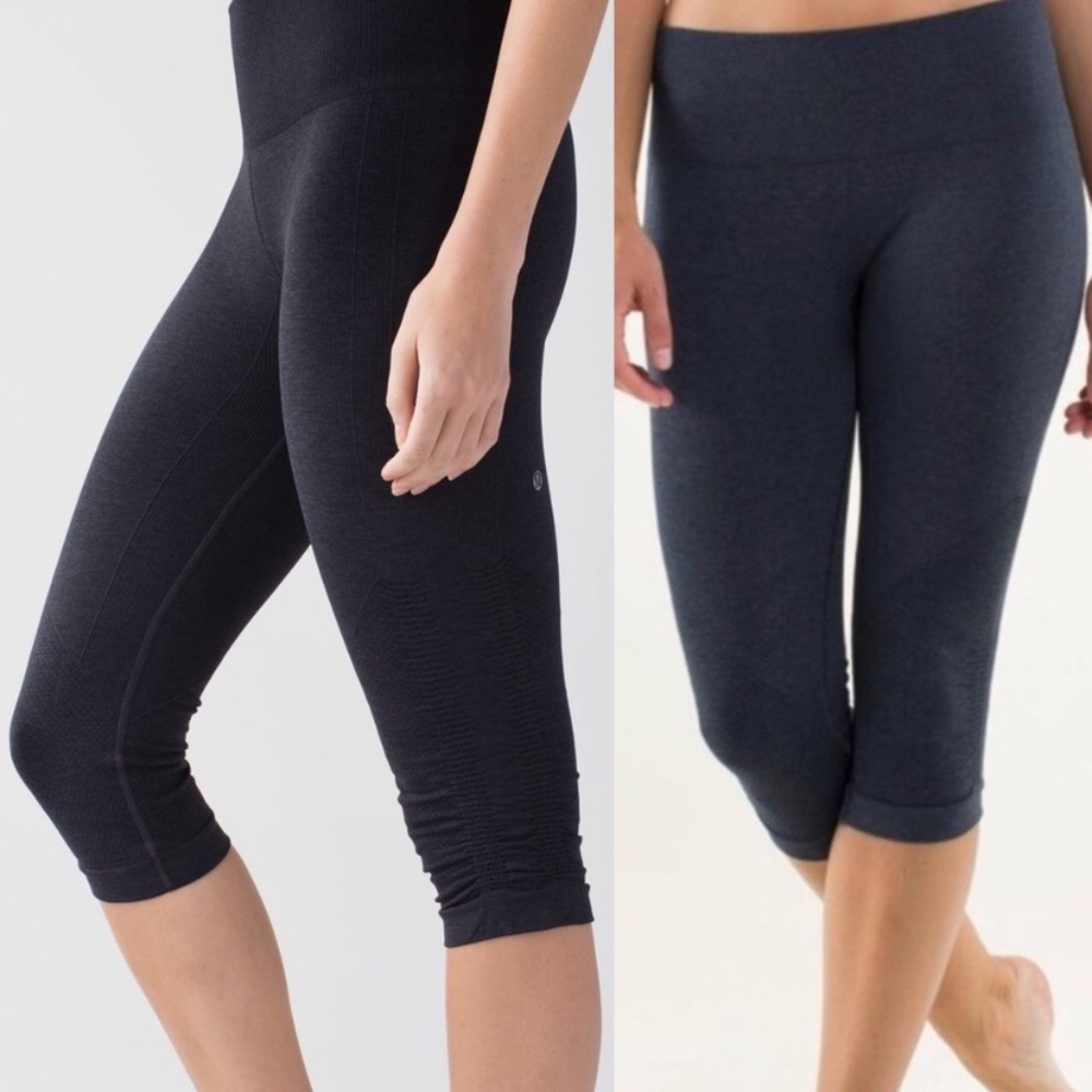🍋 Lululemon In the Flow crop size 4